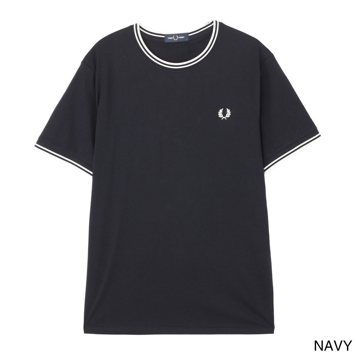 FRED PERRY フレッドペリー クルーネック半袖Tシャツ/M1588 メンズ