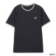 FRED PERRY フレッドペリー クルーネック半袖Tシャツ/M1588 メンズ