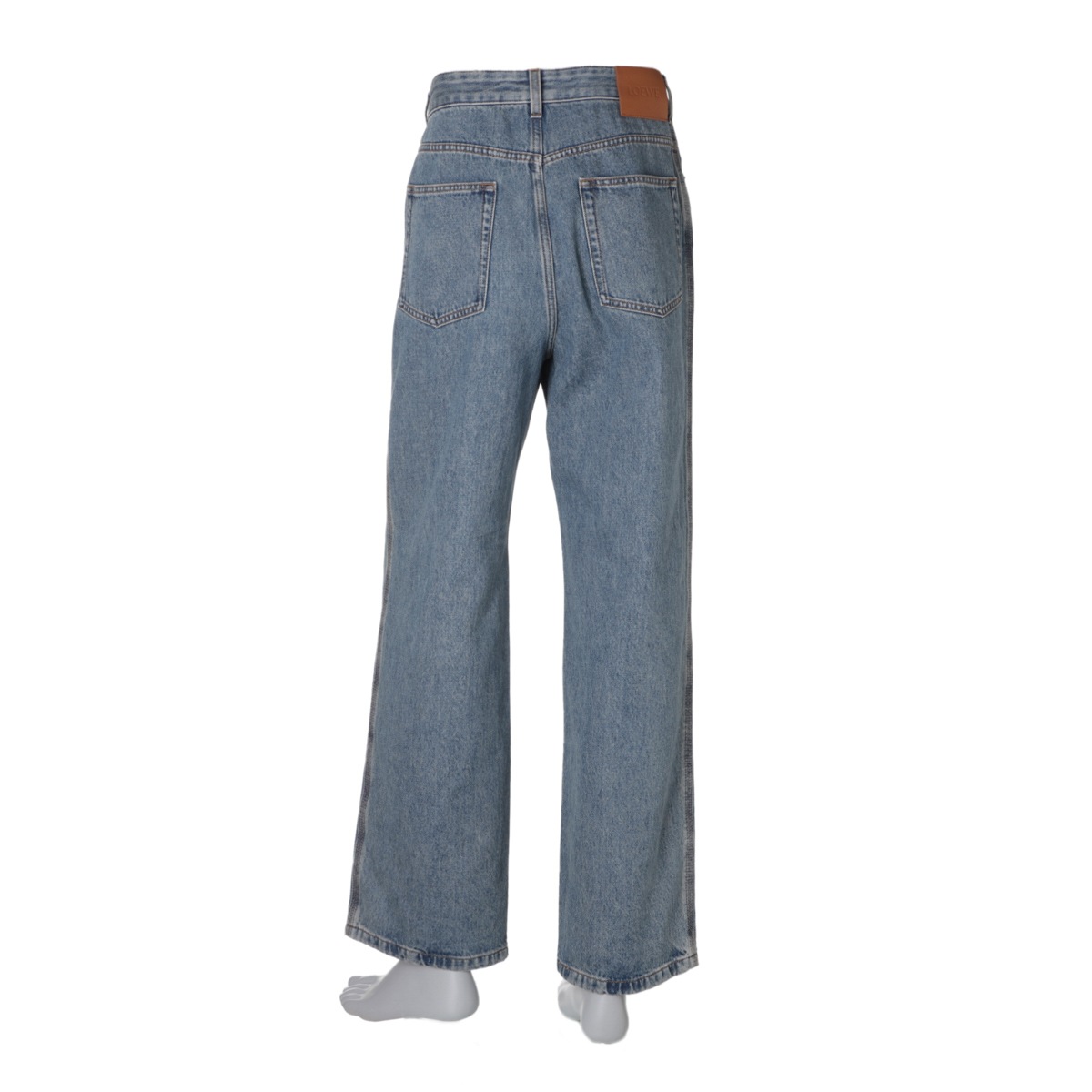 アウトレット】LOEWE ロエベ ボタンフライジーンズ/バギージーンズ