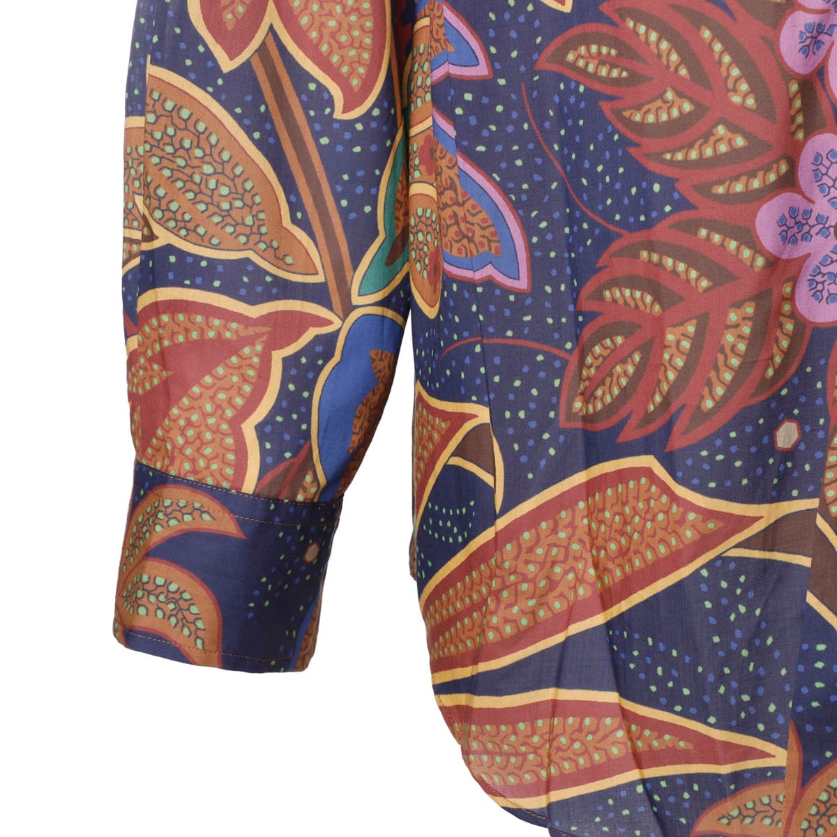【アウトレット】【ラスト1点】ETRO エトロ 長袖レギュラーカラーシャツ/総柄シャツ メンズ