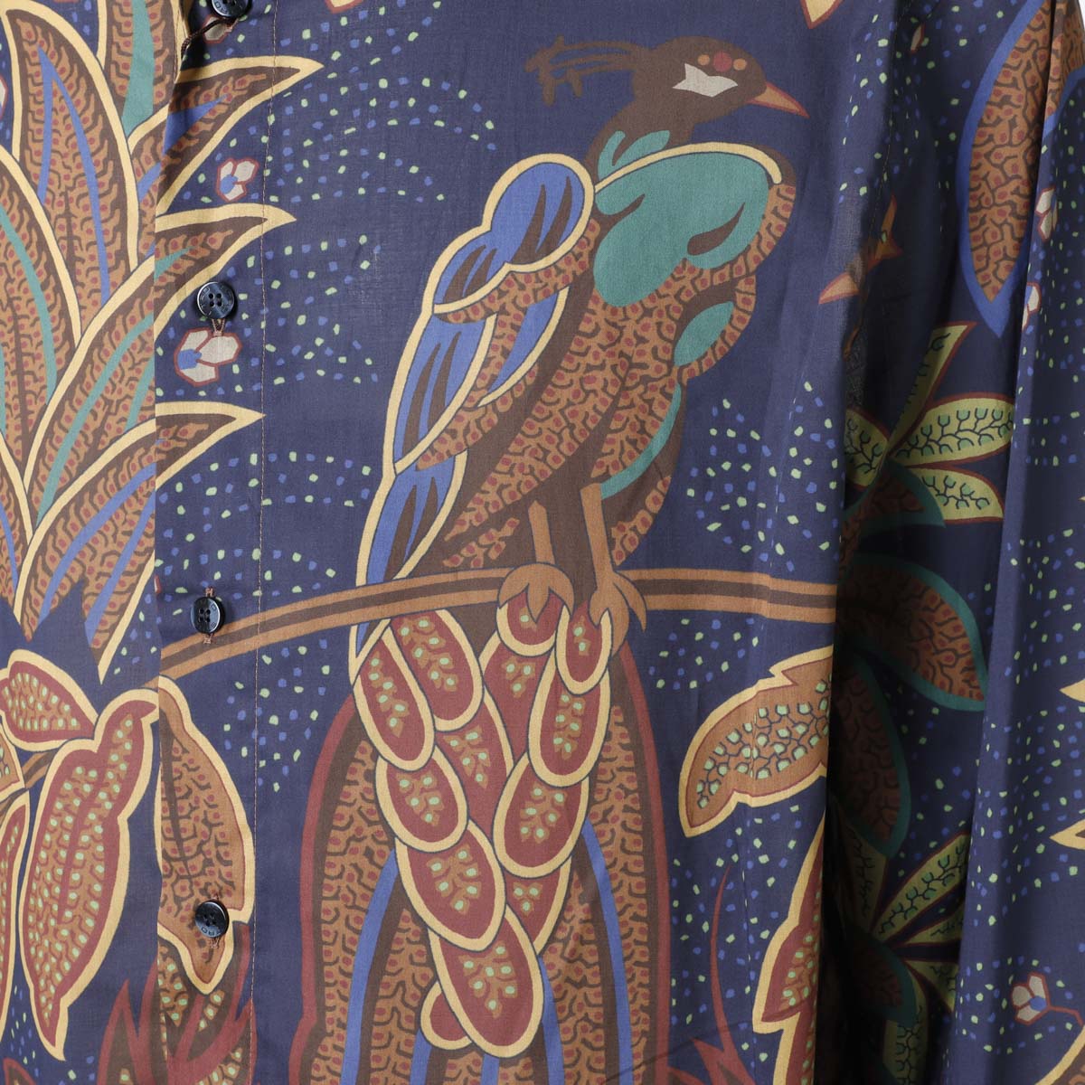 【アウトレット】【ラスト1点】ETRO エトロ 長袖レギュラーカラーシャツ/総柄シャツ メンズ