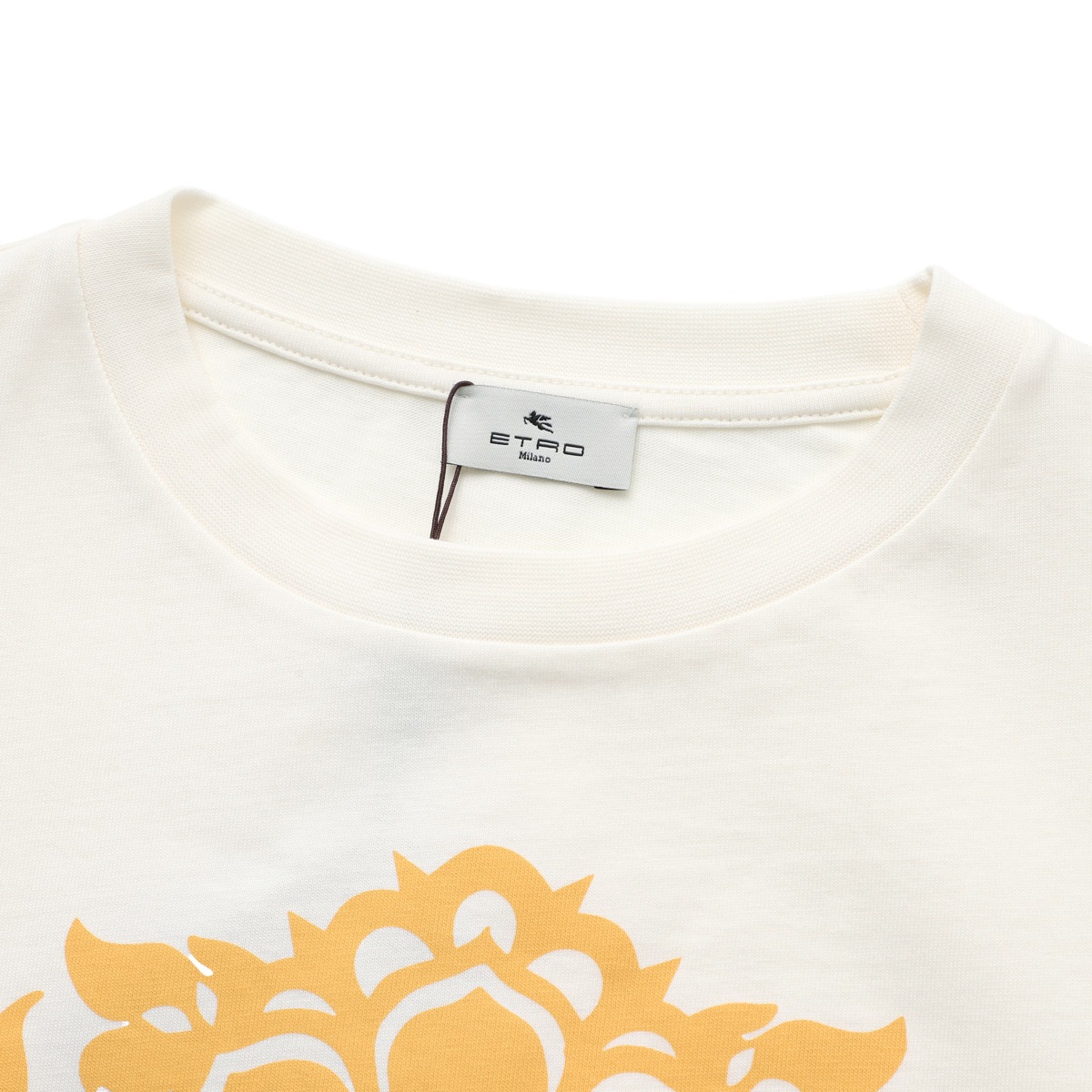 ETRO エトロ クルーネックTシャツ/KIDS キッズ ガールズ/プリントロゴ ペイズリー柄 レディース