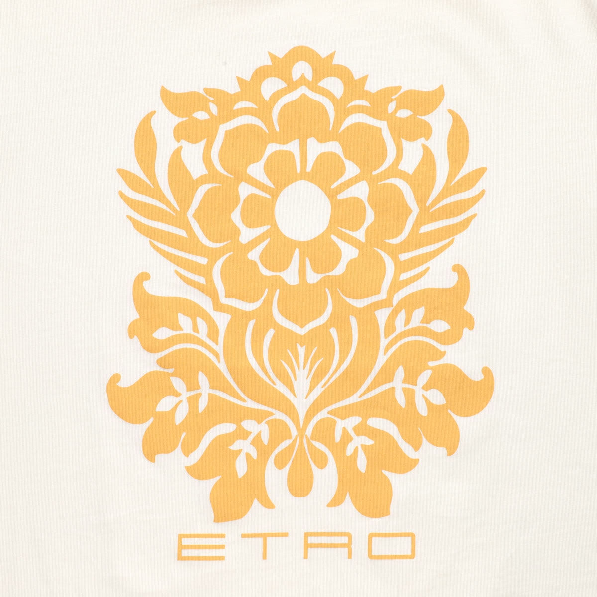 ETRO エトロ クルーネックTシャツ/KIDS キッズ ガールズ/プリントロゴ ペイズリー柄 レディース