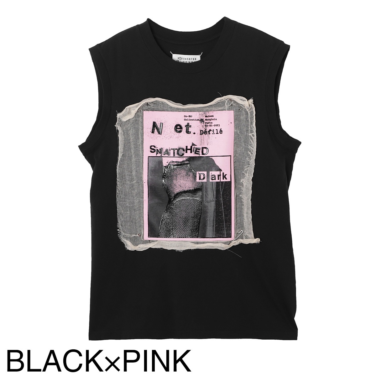 【アウトレット】Maison Margiela メゾンマルジェラ ノースリーブTシャツ レディース