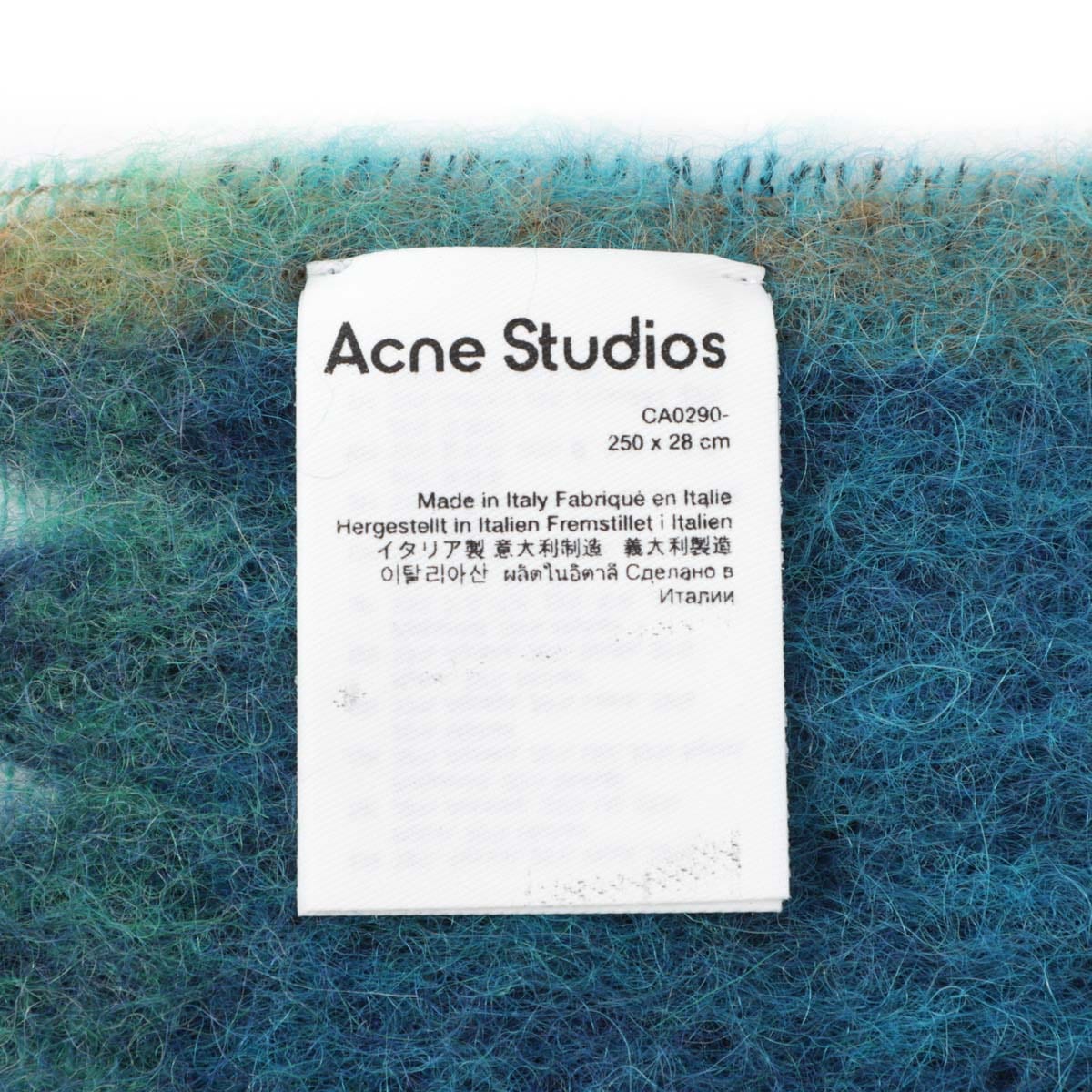 ACNE STUDIOS アクネ マフラー/VALLY SCARF メンズ | メンズ