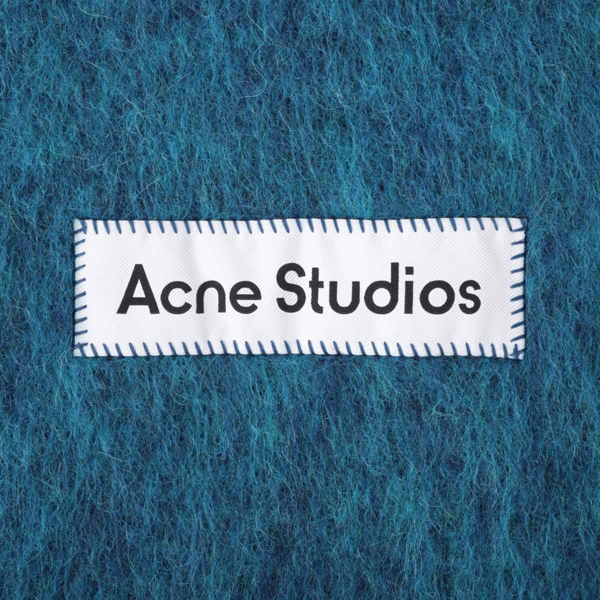 acne studios マフラー　青 Acne Studios - スカーフ