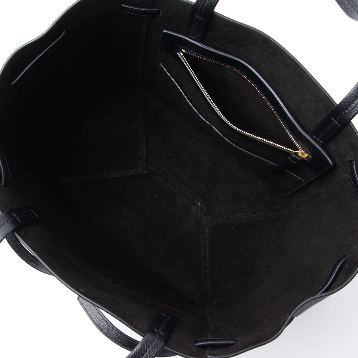 未使用級　CELINE ブラック トートバッグ　カバ　ファントム　スモール セリーヌ CELINE トートバッグ カバファントム スモール ウィズ