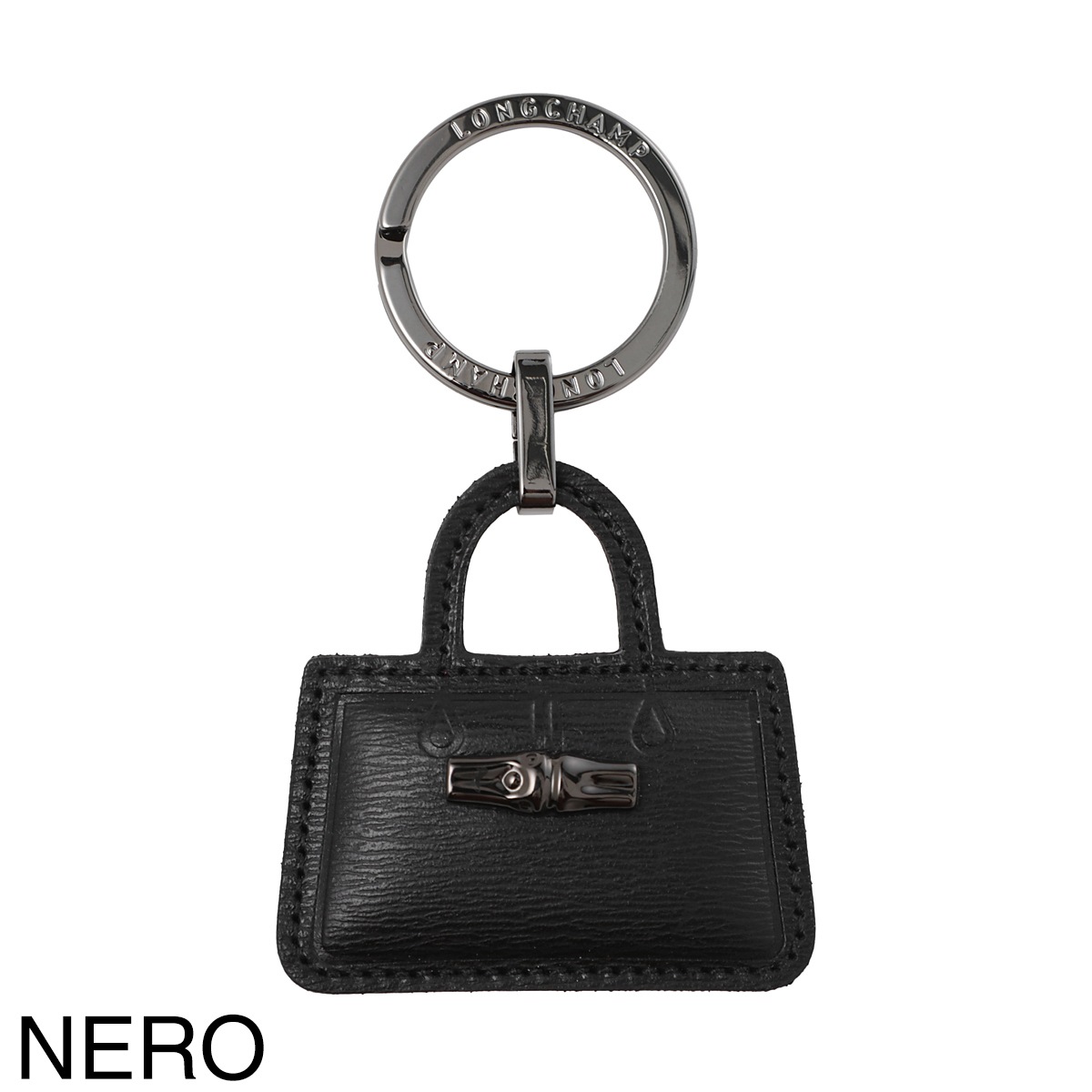 LONGCHAMP ロンシャン キーリング/バッグチャームモチーフ/KEY HOLDER
