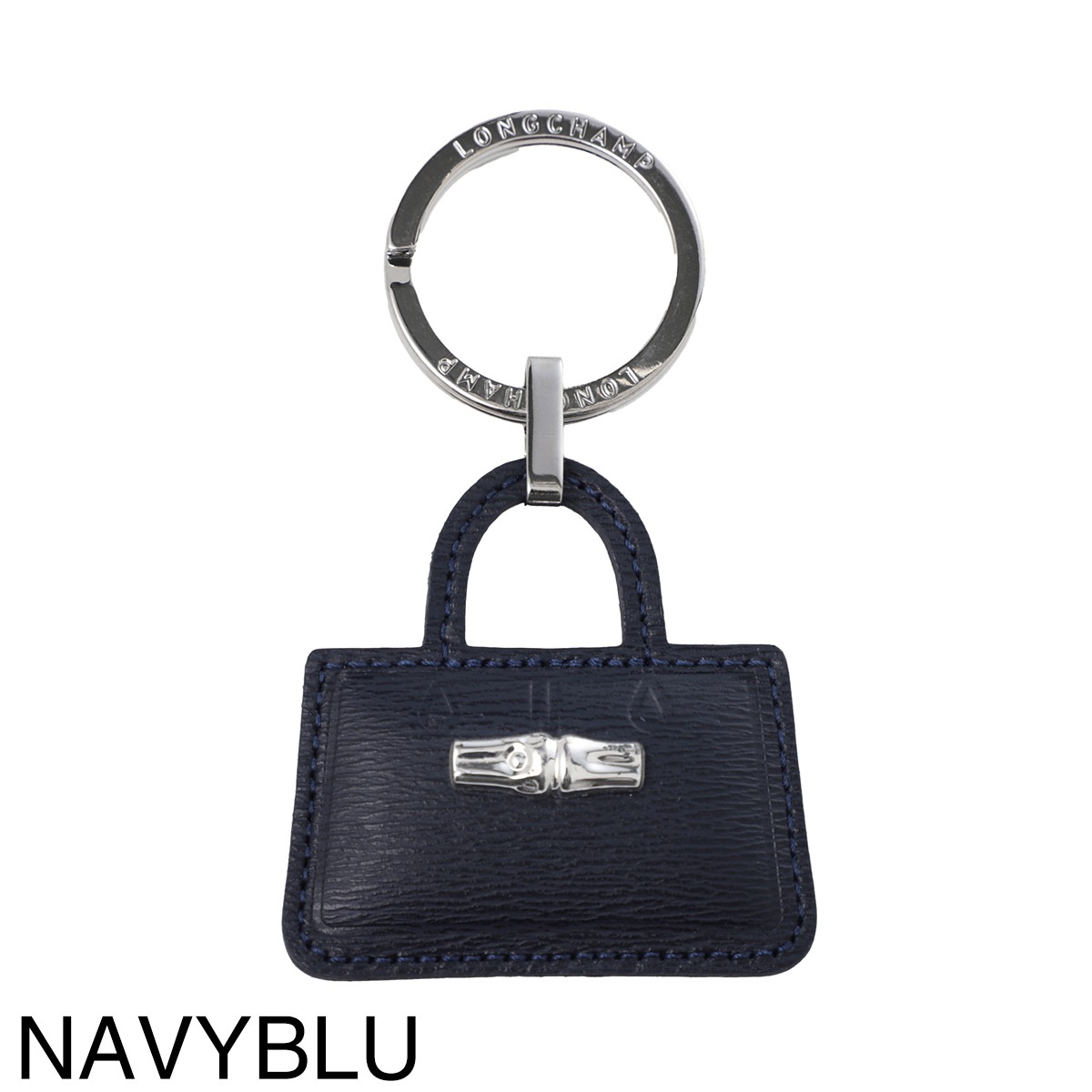 LONGCHAMP ロンシャン キーリング/バッグチャームモチーフ/KEY HOLDER ROSEAU レディース