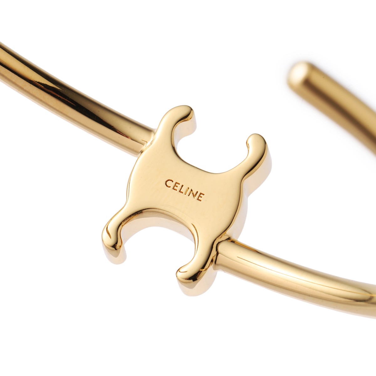 CELINE セリーヌ バングル/TRIOMPHE ASYMMETRIC CUFF レディース