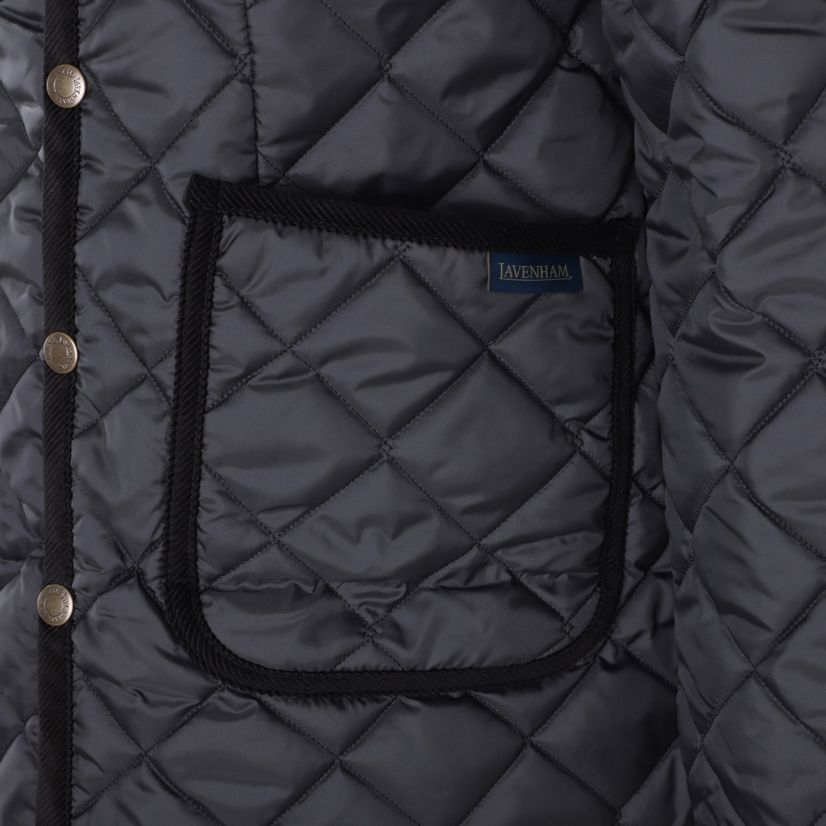 LAVENHAM ラベンハム キルティングコート/Contrast Cornard Coat コントラスト コナード コート【大きいサイズあり】 レディース