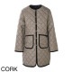 LAVENHAM ラベンハム キルティングコート/Contrast Cornard Coat コントラスト コナード コート【大きいサイズあり】 レディース