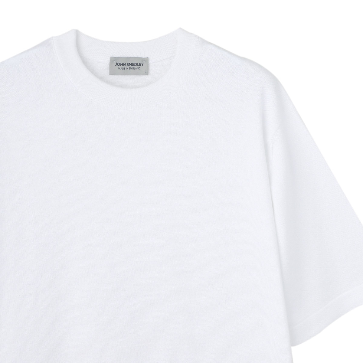 【タイムセール TOPS】JOHN SMEDLEY ジョンスメドレー クルーネック 半袖ニット/TINDALL シーアイランドコットン 24ゲージ メンズ