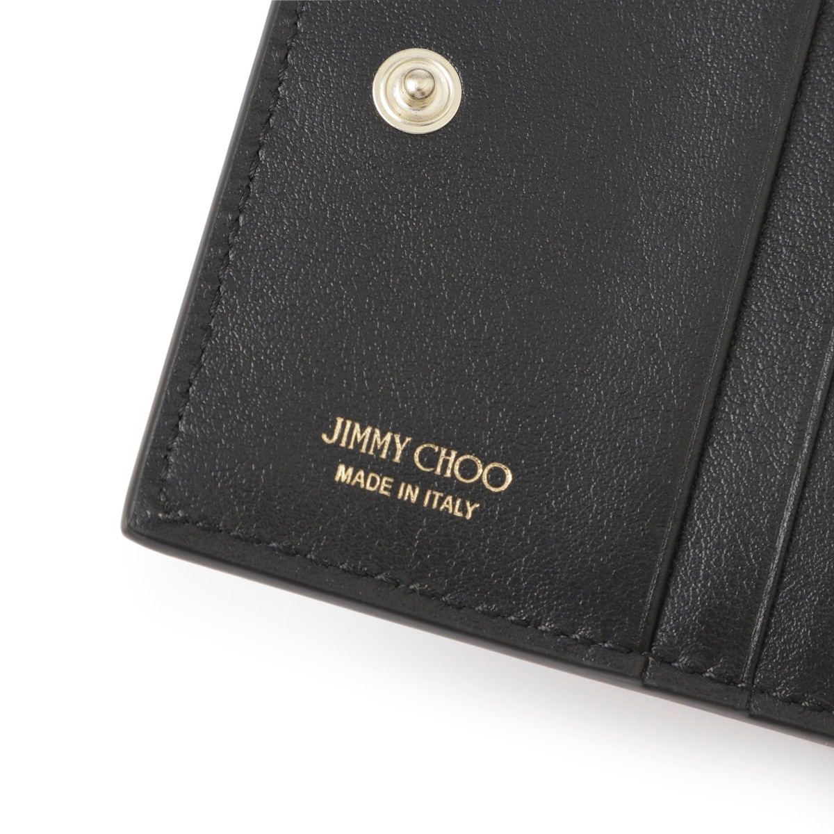 JIMMY CHOO ジミーチュウ 2つ折り財布 小銭入れ付き/Hanni レディース