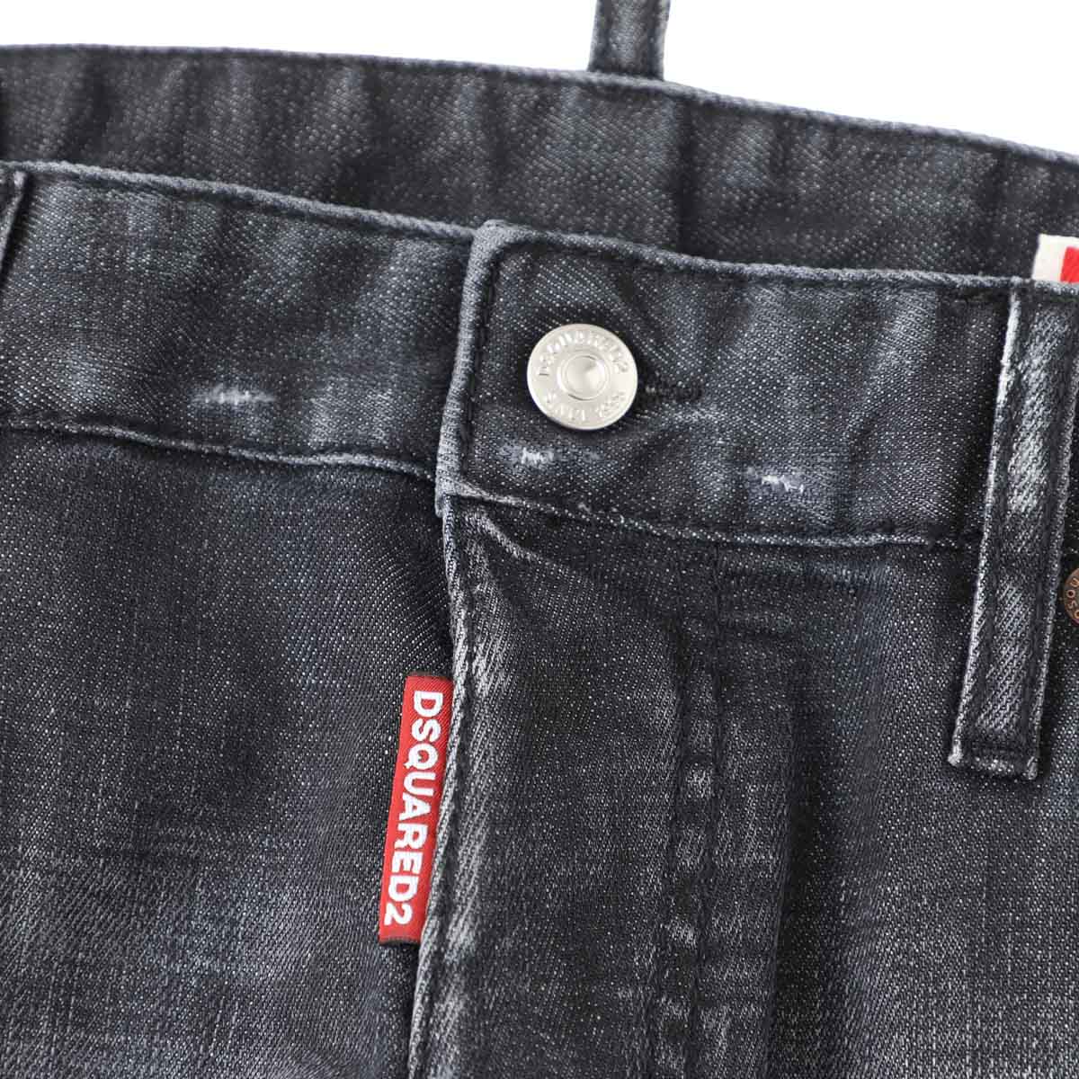 DSQUARED2 ディースクエアード ボタンフライジーンズ/TEDDY JEANS メンズ