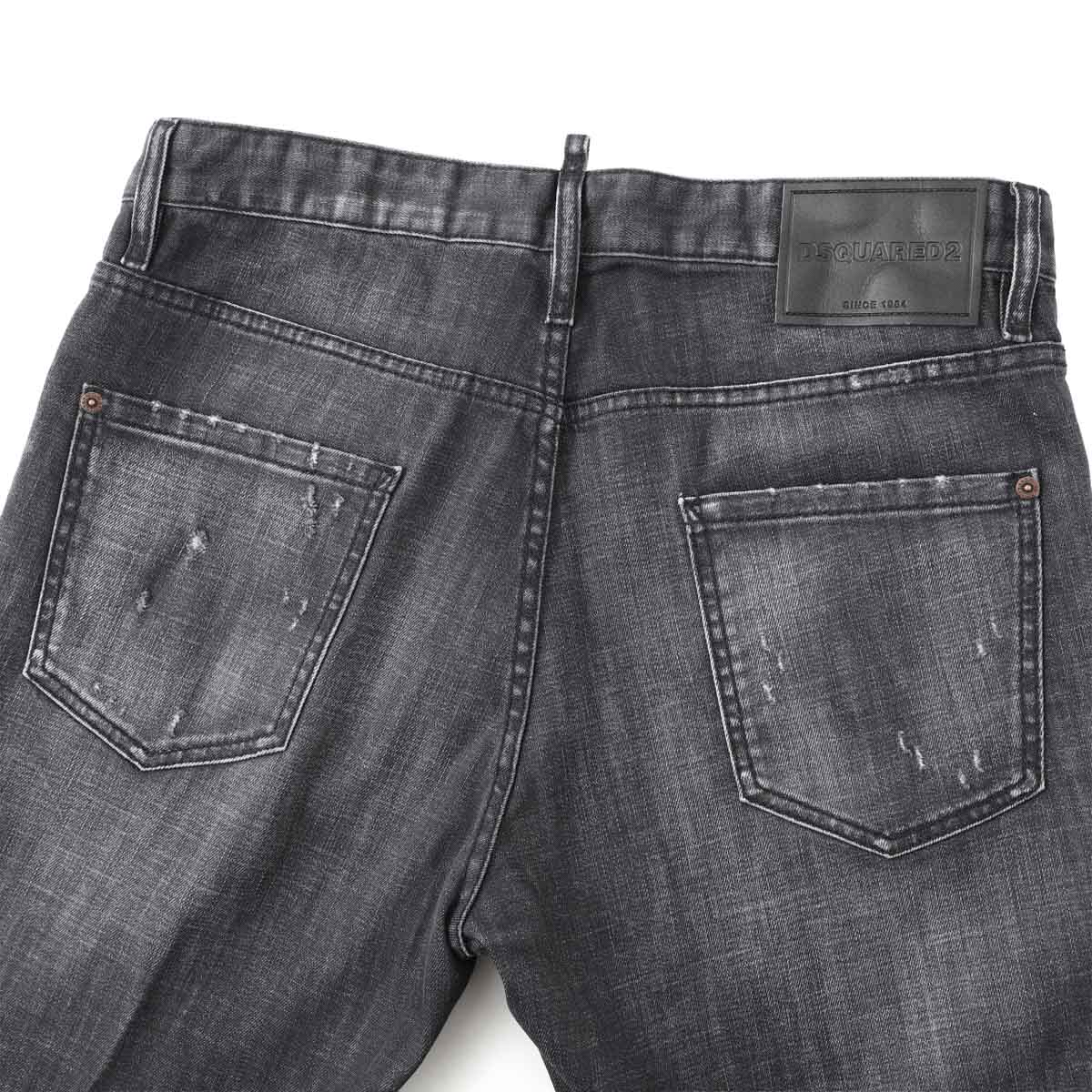 DSQUARED2 ディースクエアード ボタンフライジーンズ/TEDDY JEANS メンズ