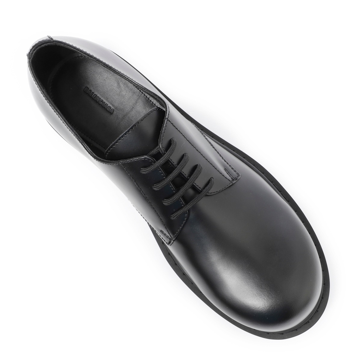 【アウトレット】【ラスト1点】BALENCIAGA バレンシアガ 外羽根式シューズ/ダービーシューズ/SERGENT 20MM DERBY【大きいサイズあり】 メンズ