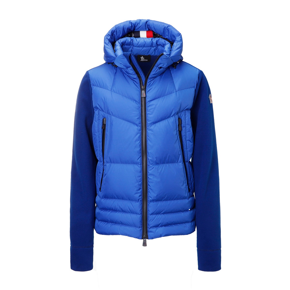 【アウトレット】MONCLER GRENOBLE モンクレール グルノーブル ダウン切り替え ジップアップパーカ メンズ