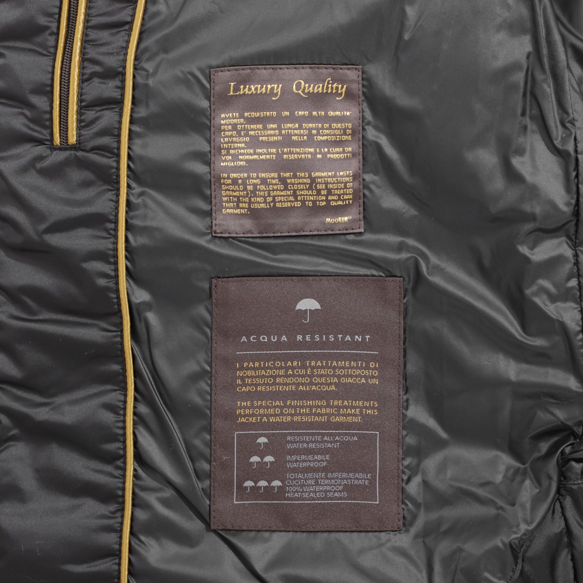 【アウトレット】【ラスト1点】MOORER ムーレー ダウンベスト/FIRE-SH【大きいサイズあり】 メンズ