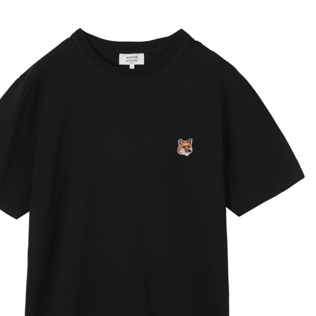 MAISON KITSUNE クルーネックTシャツ mm00125kj0008-hc MAISON KITSUNE メゾンキツネ クルーネックTシャツ/FOX HEAD