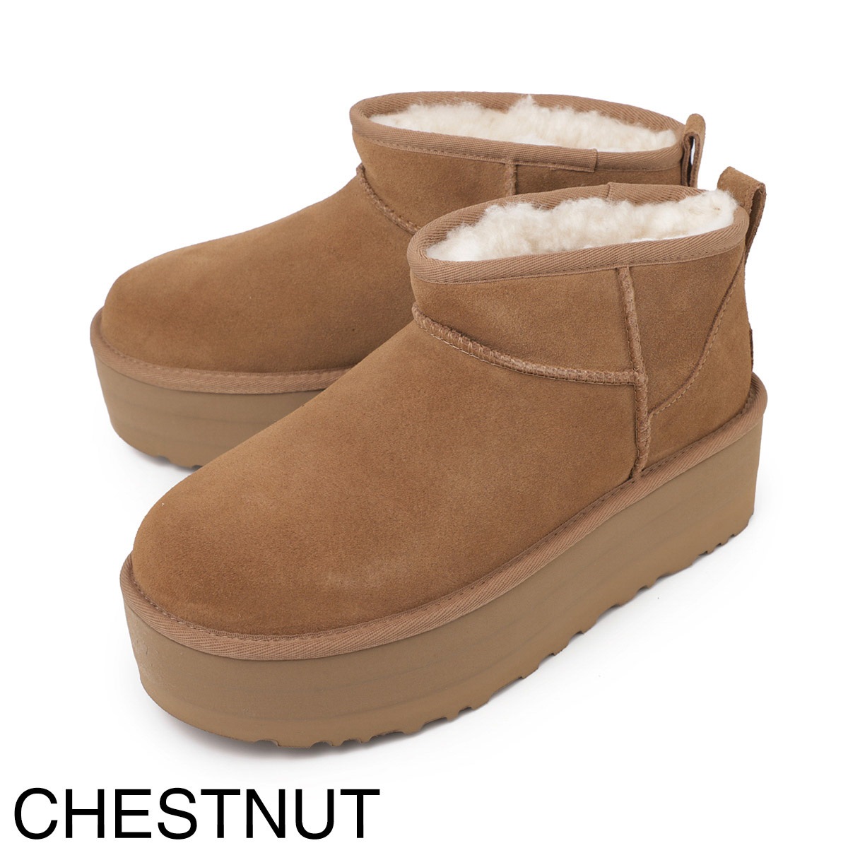UGG Australia アグオーストラリア ブーツ/ムートンブーツ/CLASSIC ULTRA MINI PLATFORM レディース