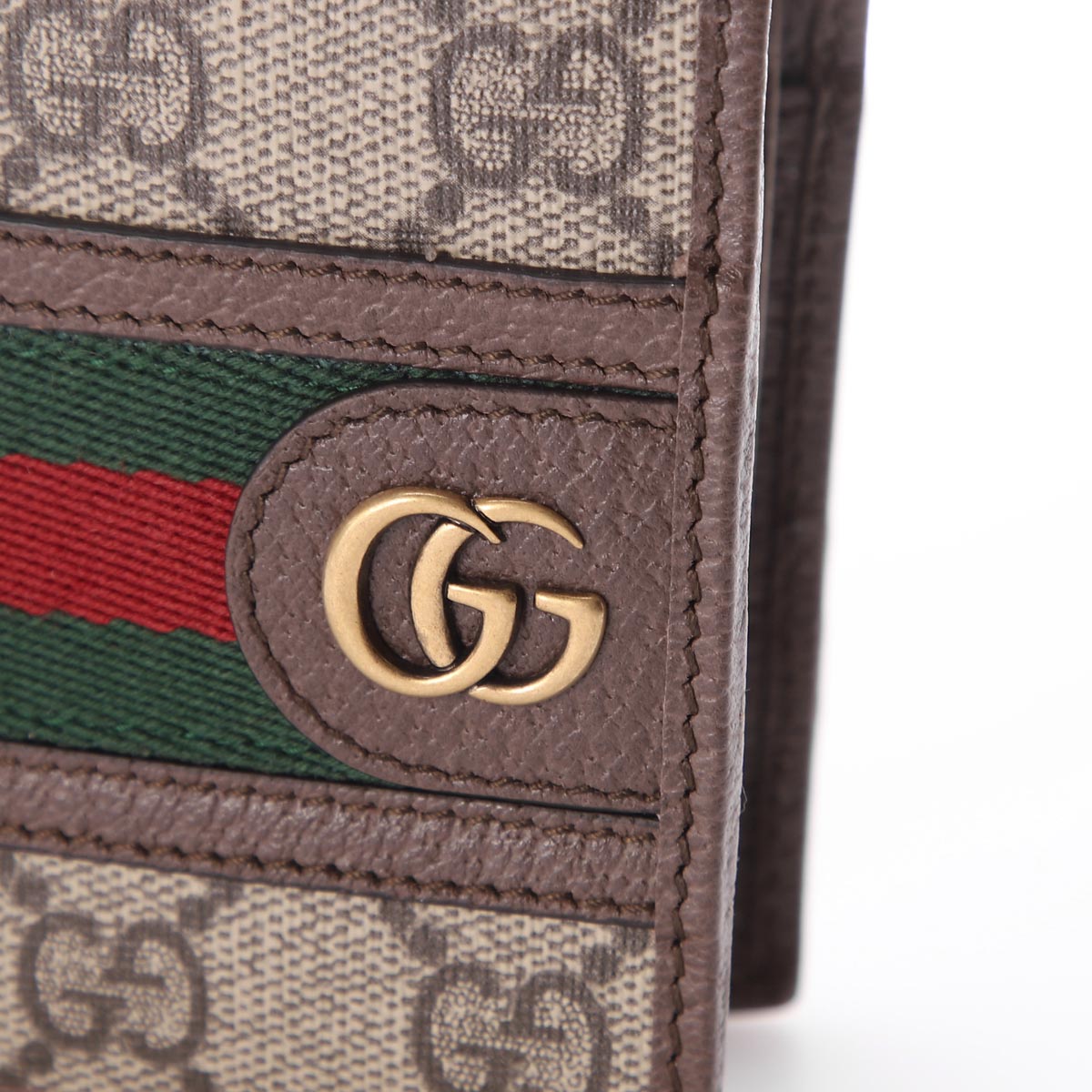 GUCCI グッチ 2つ折り財布 小銭入れ付き/OPHIDIA GG COIN WALLET