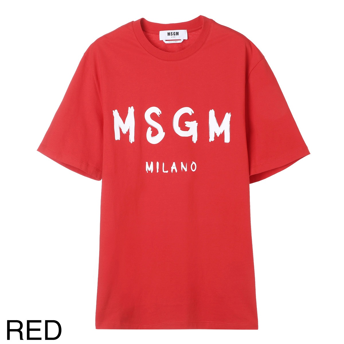 【アウトレット】MSGM エムエスジーエム クルーネック Tシャツ メンズ