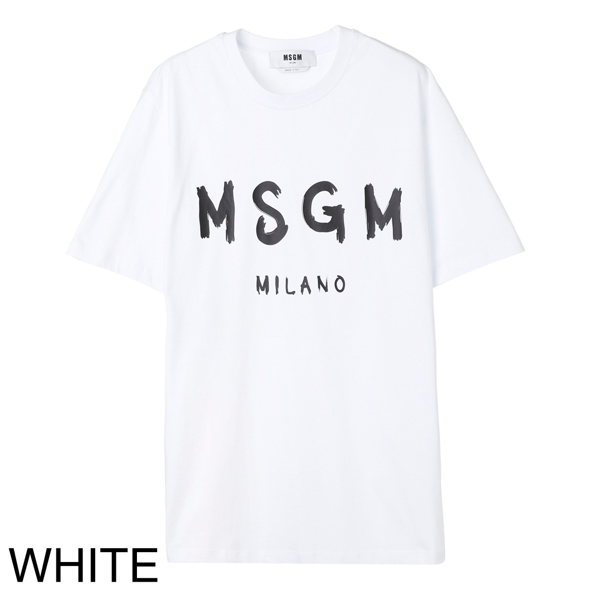 【アウトレット】MSGM エムエスジーエム クルーネック Tシャツ メンズ