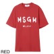 【アウトレット】MSGM エムエスジーエム クルーネック Tシャツ メンズ