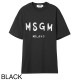 【アウトレット】MSGM エムエスジーエム クルーネック Tシャツ メンズ