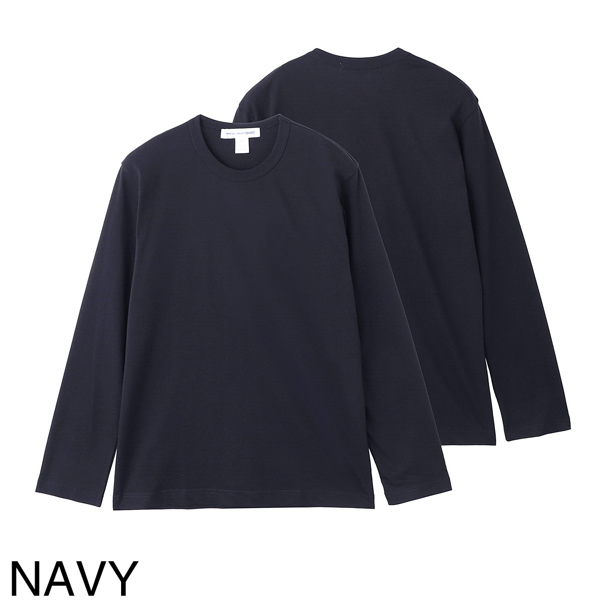 【ネコポス対応(1点まで)】COMME des GARCONS コム デ ギャルソン クルーネック 長袖Tシャツ メンズ