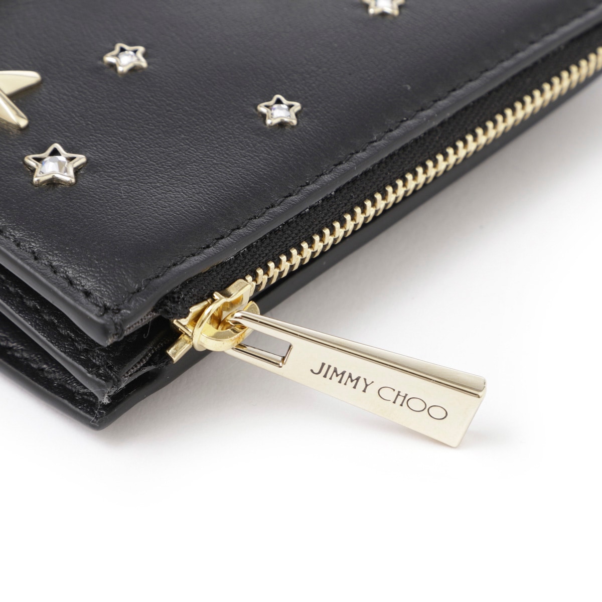 JIMMY CHOO ジミーチュウ 2つ折り財布 小銭入れ付き/Hanni レディース