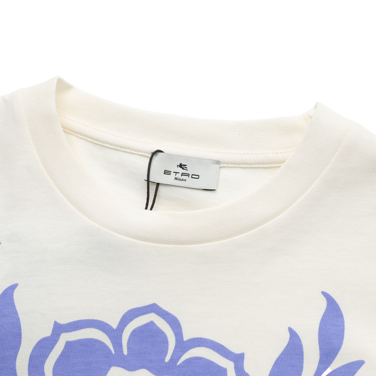 ETRO エトロ クルーネックTシャツ/KIDS キッズ ガールズ/プリントロゴ ペイズリー柄 レディース