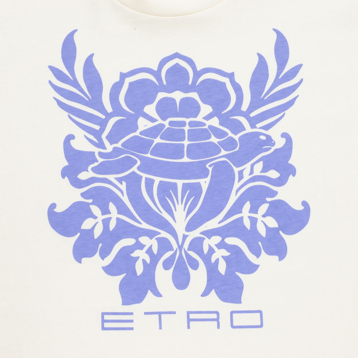ETRO エトロ クルーネックTシャツ/KIDS キッズ ガールズ/プリントロゴ ペイズリー柄 レディース