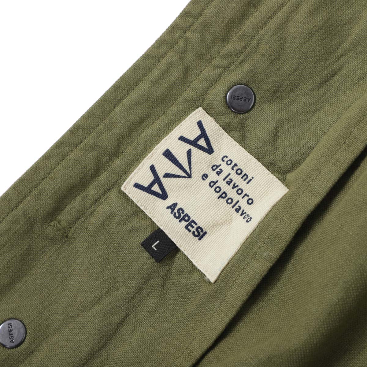 【値下！美品】アスペジ　スプリングコート　ペールブルー ASPESI アスペジ コート/RUMBLE メンズ | メンズ・ブランド一覧