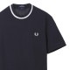 【アウトレット】【ラスト1点】FRED PERRY フレッドペリー クルーネック Tシャツ/REISSUES CREW NECK PIQUE T-SHIRT メンズ