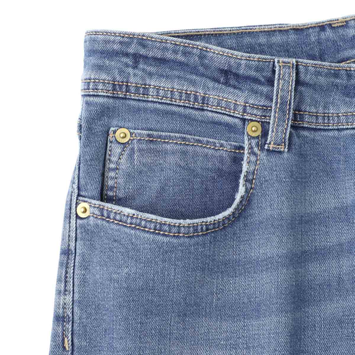 BRIGLIA 1949 ブリリア ジップフライジーンズ/DNM STEVE SLIM FIT