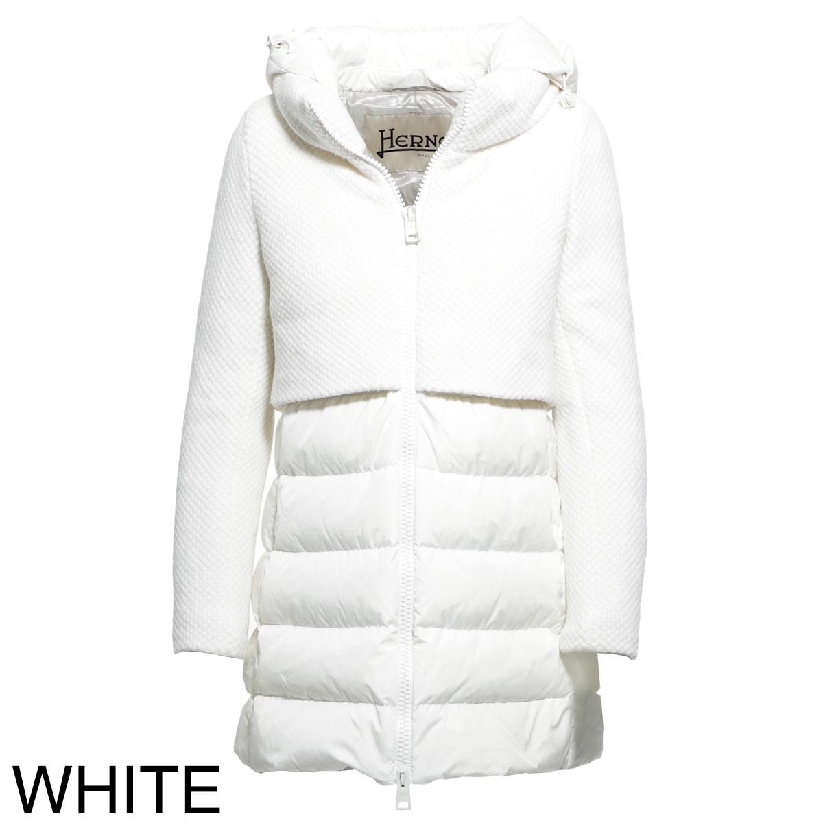 【大きめサイズ】ヘルノ☆切り替えダウンコート☆ホワイト☆XLサイズ 楽天市場】ヘルノ アウター ダウンジャケット コート ラミナー
