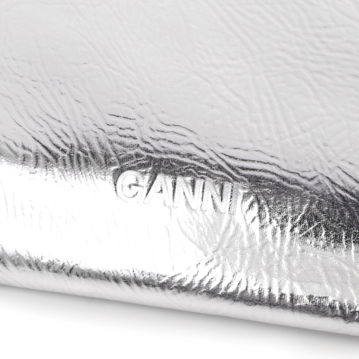 【アウトレット】GANNI ガニー ハンドバッグ 2WAY/クロスボディバッグ/GANNI BOU BAG MINI METALLIC レディース