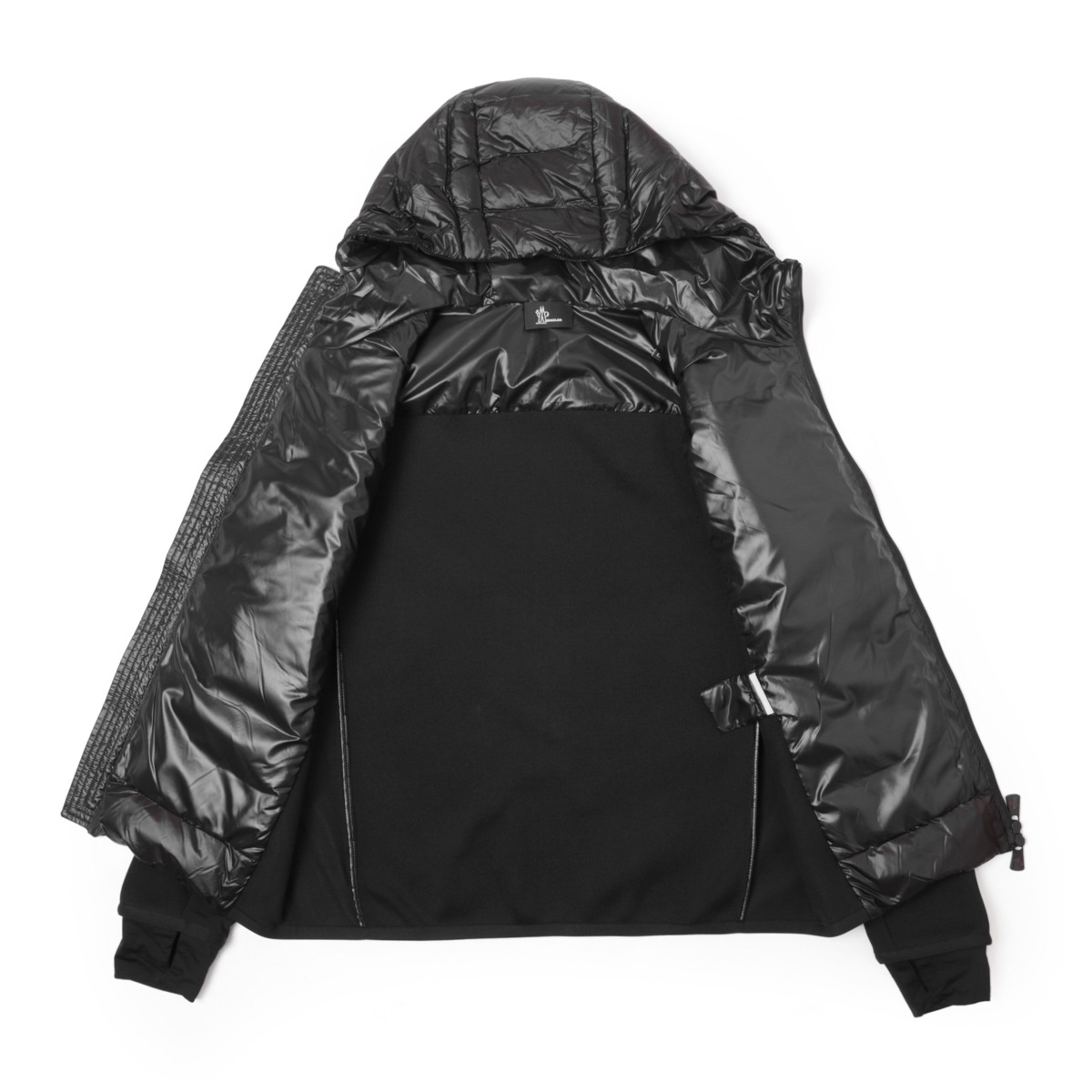 サイズM■新品モンクレールGRENOBLEジャージー切替ダウンジャケット メンズ サイズM□新品モンクレールGRENOBLEジャージー切替ダウンジャケット メンズ