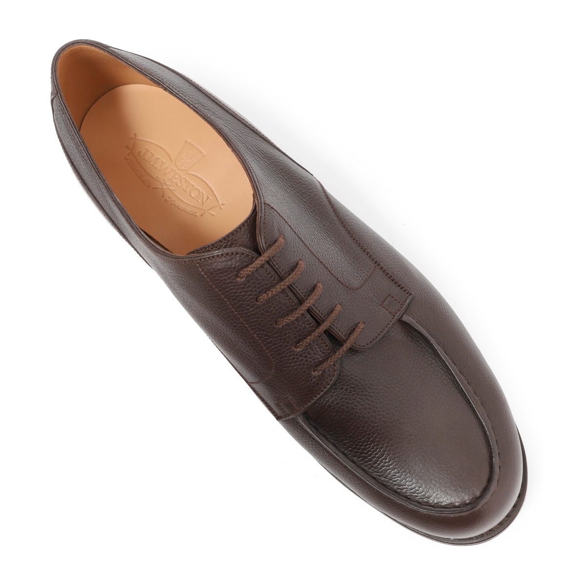 【アウトレット】【ラスト1点】J.M. WESTON ジェイエムウエストン 外羽根式シューズ/ダービーシューズ/GOLF #641 ワイズ:E【大きいサイズあり】 メンズ