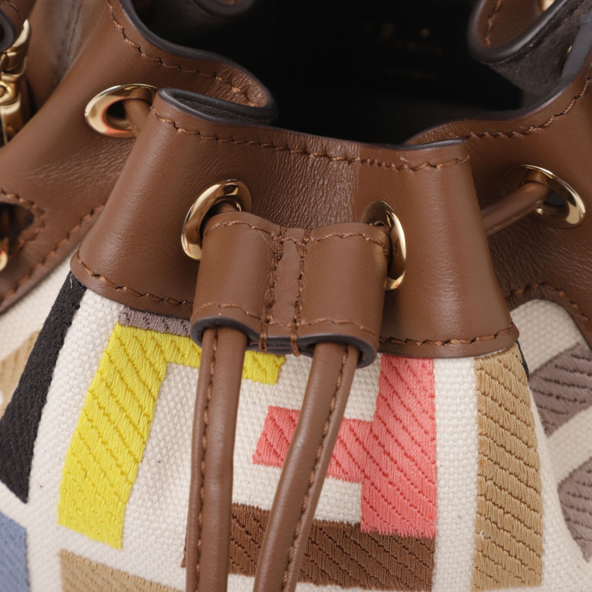 FENDI フェンディ バケットバッグ 2WAY/ショルダーバッグ/MINI MON TRESOR レディース