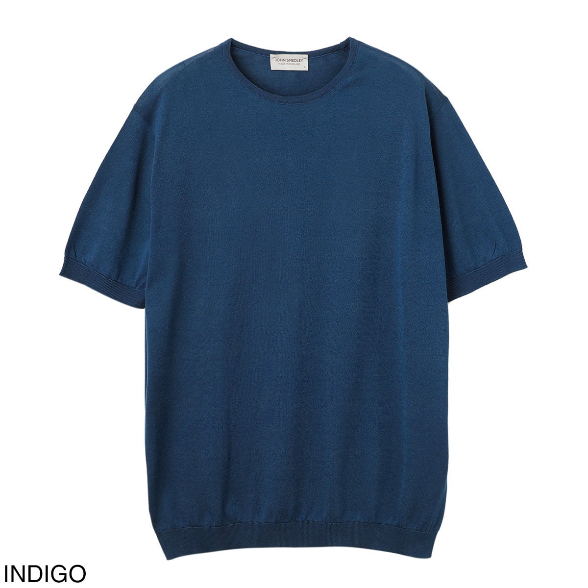 JOHN SMEDLEY ジョンスメドレー クルーネック半袖ニット/BELDEN