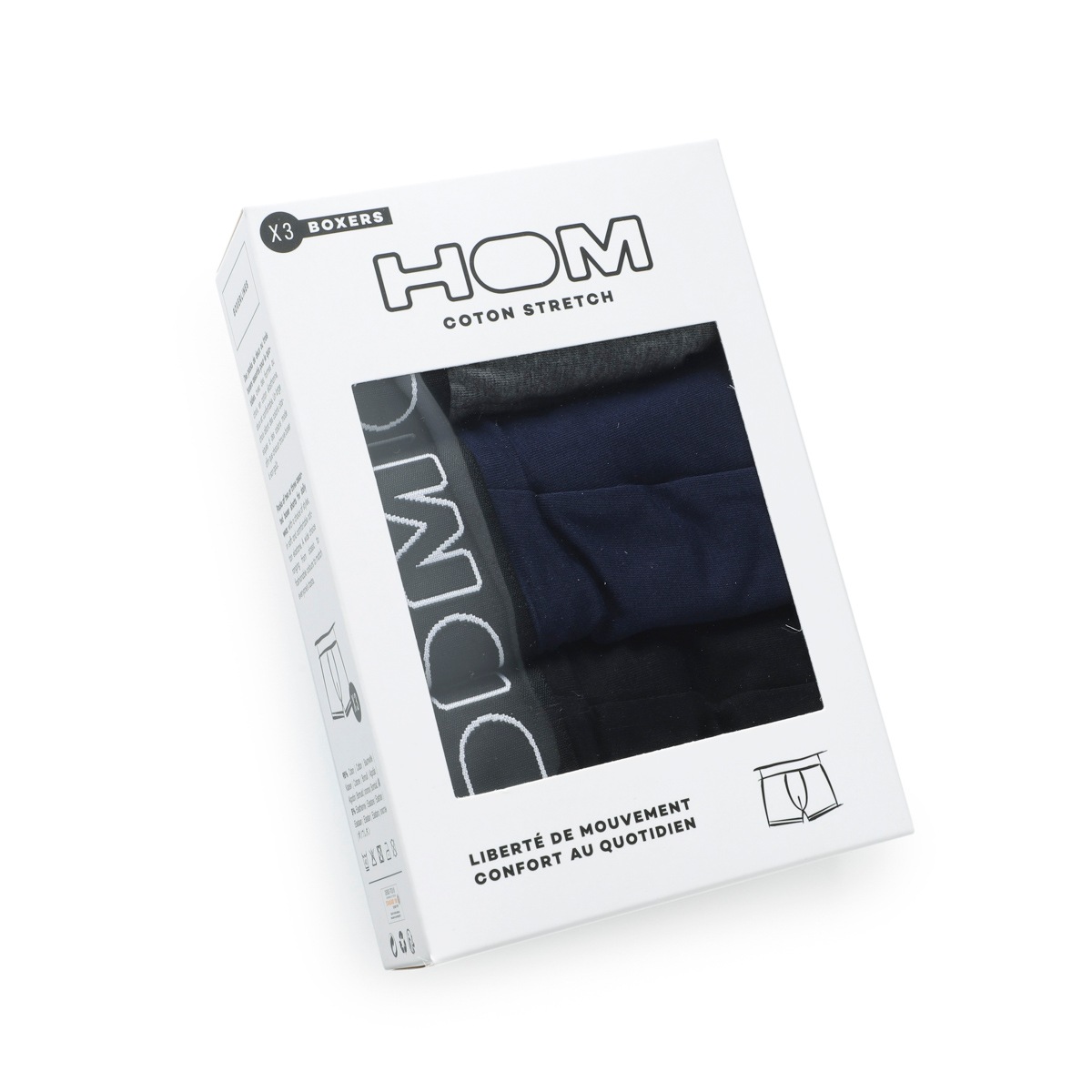 サウジー　ページ。 アウトレット】HOM オム ボクサーパンツ 3点セット/HOM BOXERLINE #2