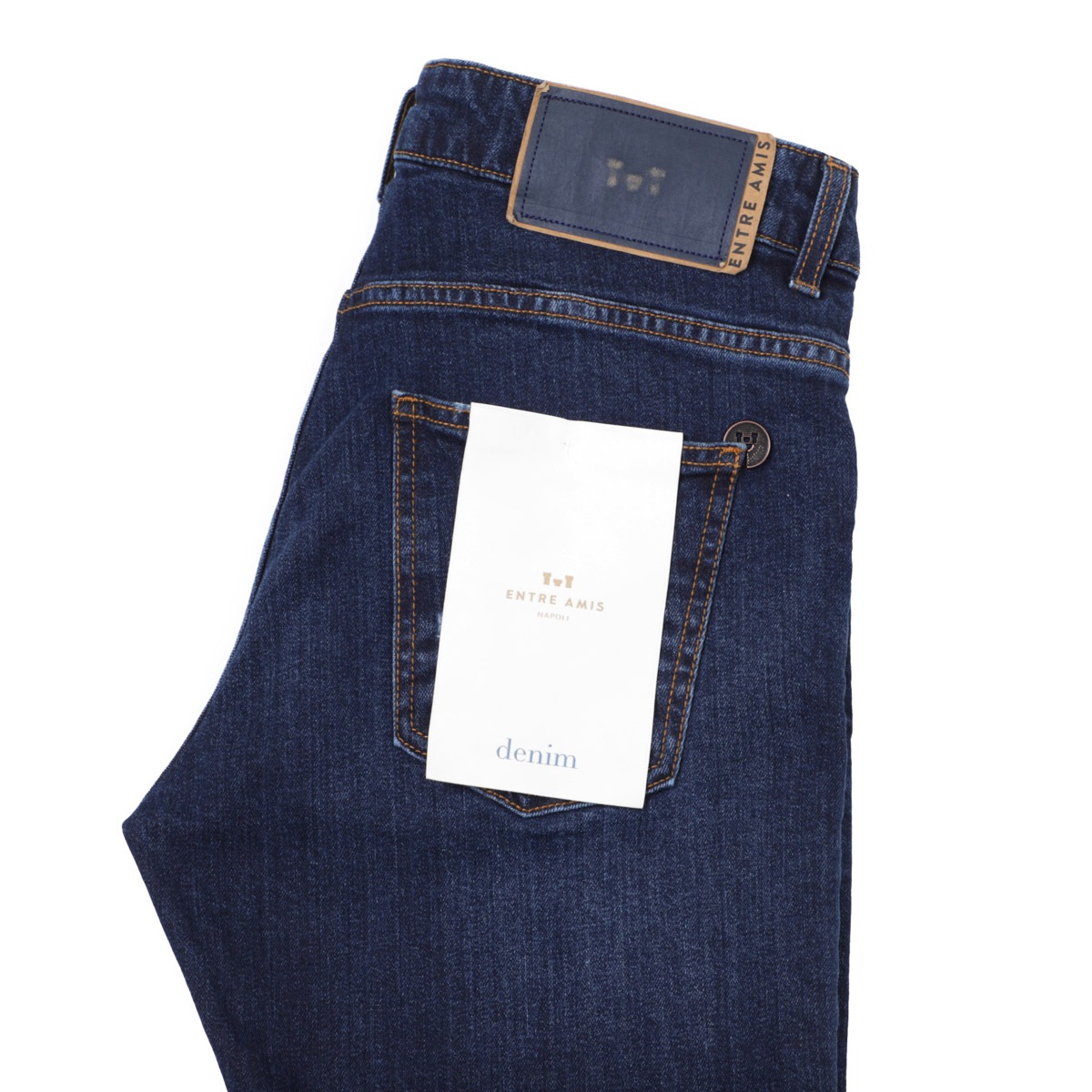 【アウトレット】【ラスト1点】entre amis アントレアミ ボタンフライジーンズ/5 TK DENIM CORTO メンズ