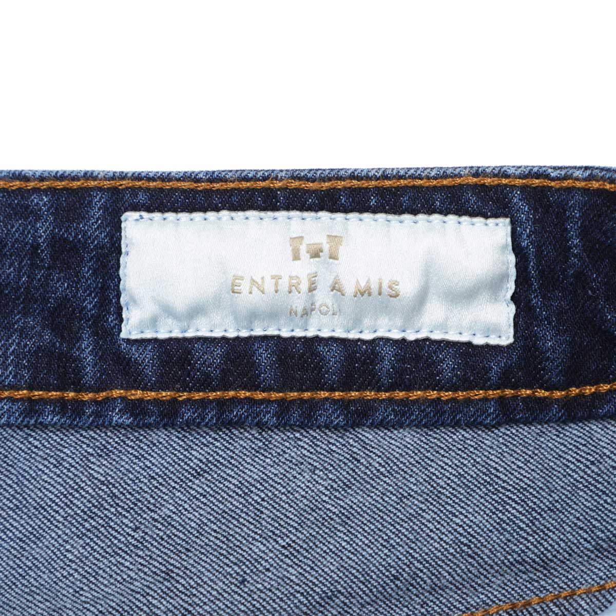 【アウトレット】【ラスト1点】entre amis アントレアミ ボタンフライジーンズ/5 TK DENIM CORTO メンズ