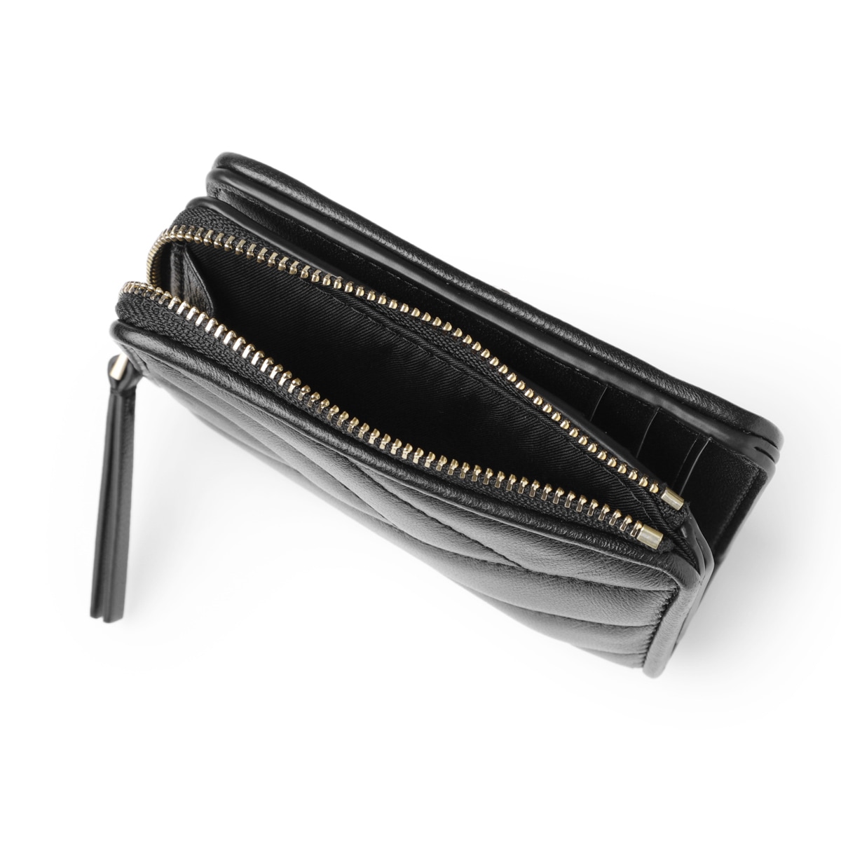 TORY BURCH トリーバーチ 2つ折り財布 小銭入れ付き/KIRA CHEVRON BI 