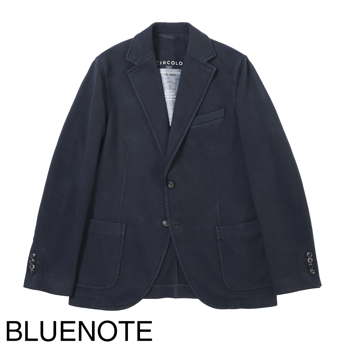 アウトレット】CIRCOLO 1901 チルコロ 2つボタン イージージャケット