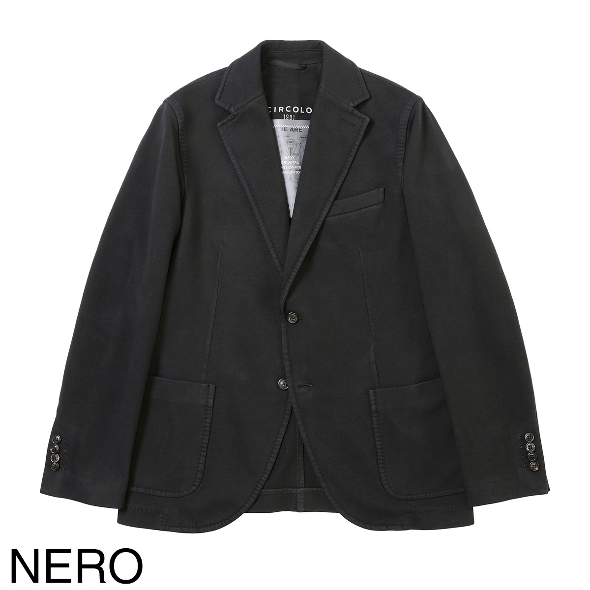 アウトレット】CIRCOLO 1901 チルコロ 2つボタン イージージャケット