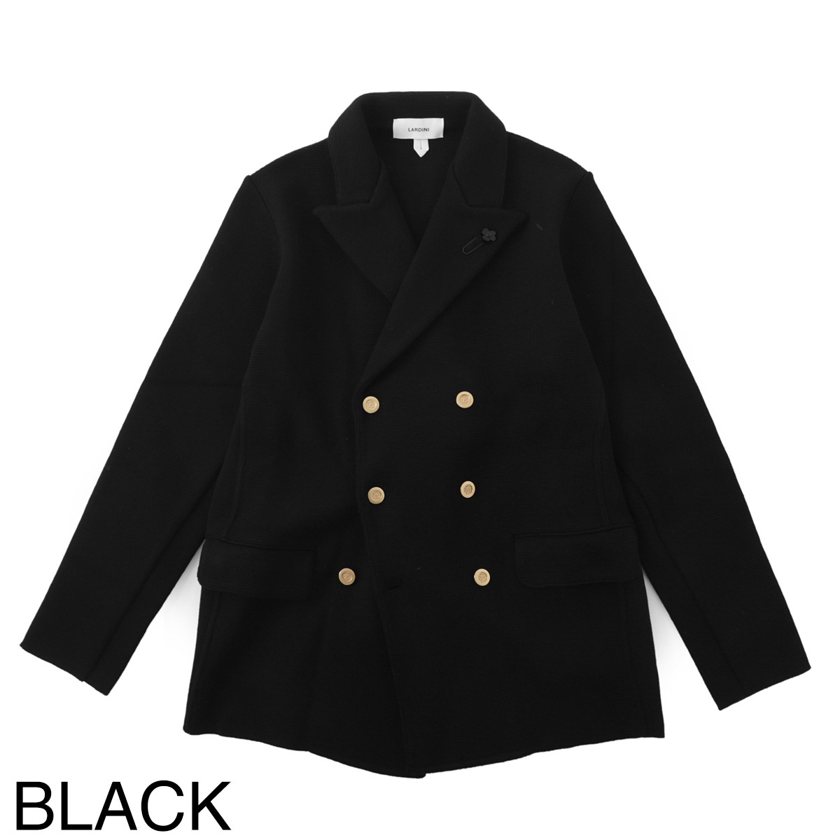 LARDINI ラルディーニ ダブルブレスト ニットジャケット メンズ